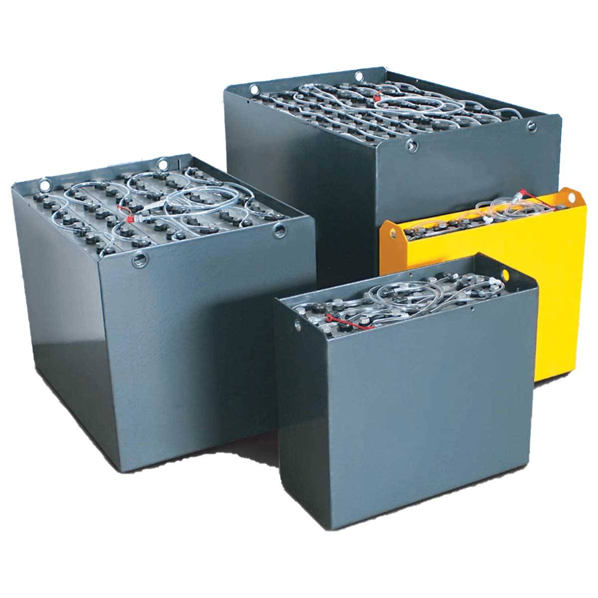 36V Gabelstaplerbatterie 4 PzS 320 Ah (je 595 * 295 * 450mm L/B/H) Trogsatz 40599200+40599300 , inkl. Aquamatik von Q-Batteries