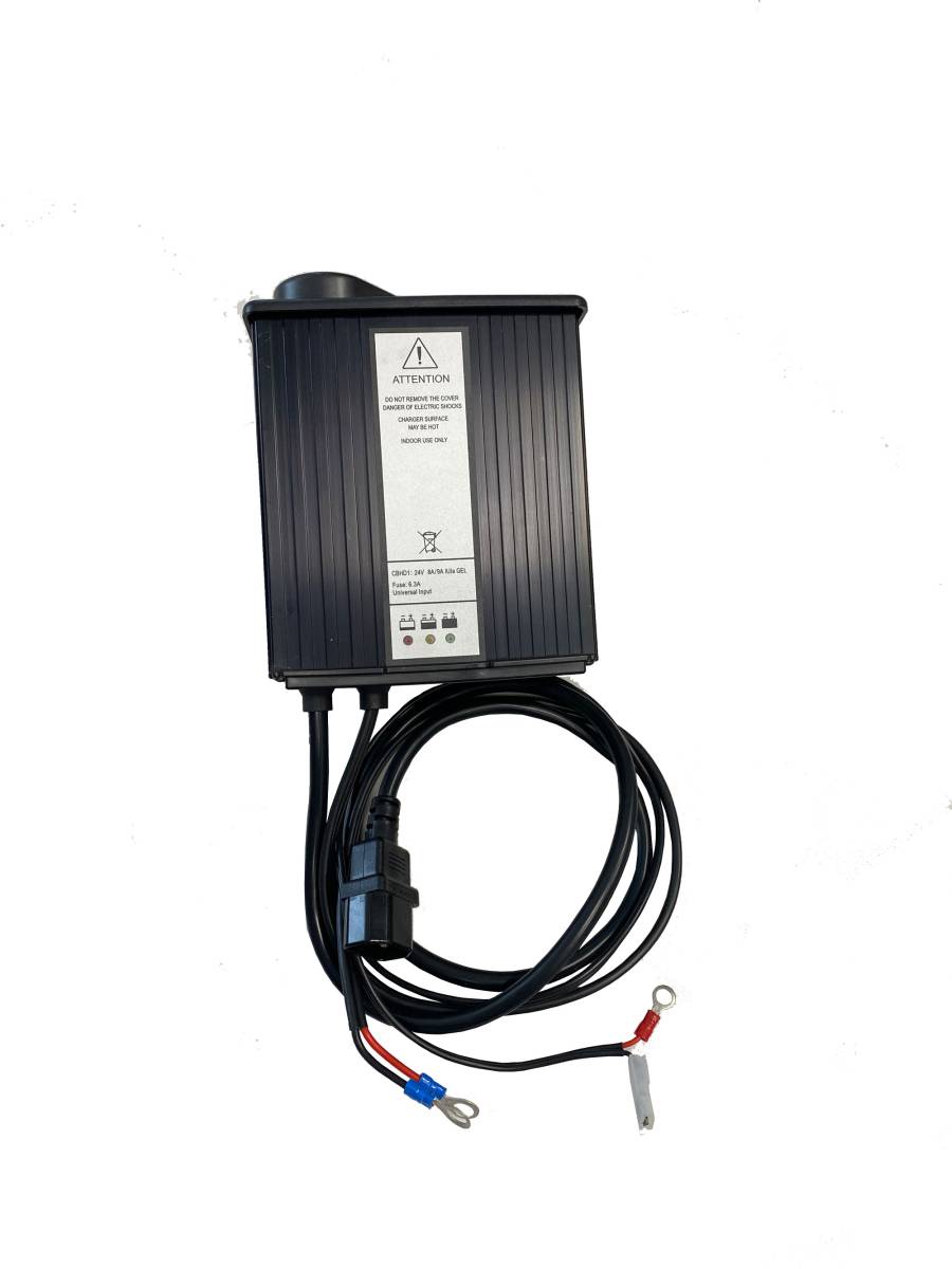Q-Batteries energiesparendes Hochfrequenzladegerät 24V 8A by S.P.E. Charger CBHD1-NA IUIa Gel ohne Batteriestecker - Ladekennlinie : Gel