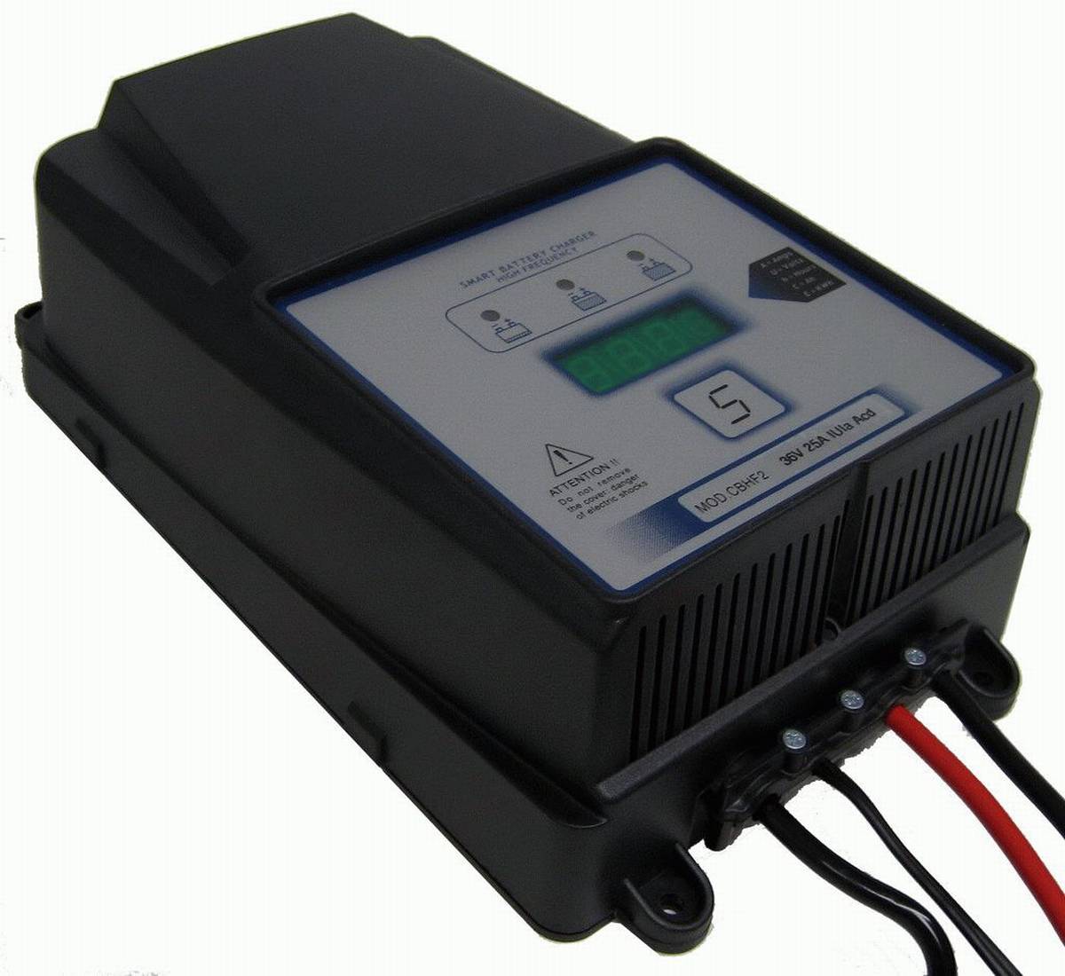 Q-Batteries energiesparendes Lithium-Hochfrequenzladegerät 24V 40A by S.P.E. Charger CBHF2-XP 12/24V ohne Batteriestecker - Ladekennlinie : Lithium