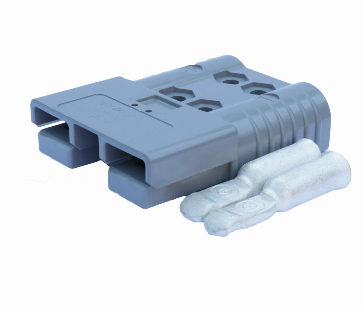Anderson Flachstecker SB 175A grau inkl. 2 Hauptkontakte 36V AWG2 33,6mm² (oder ähnlich Anderson)