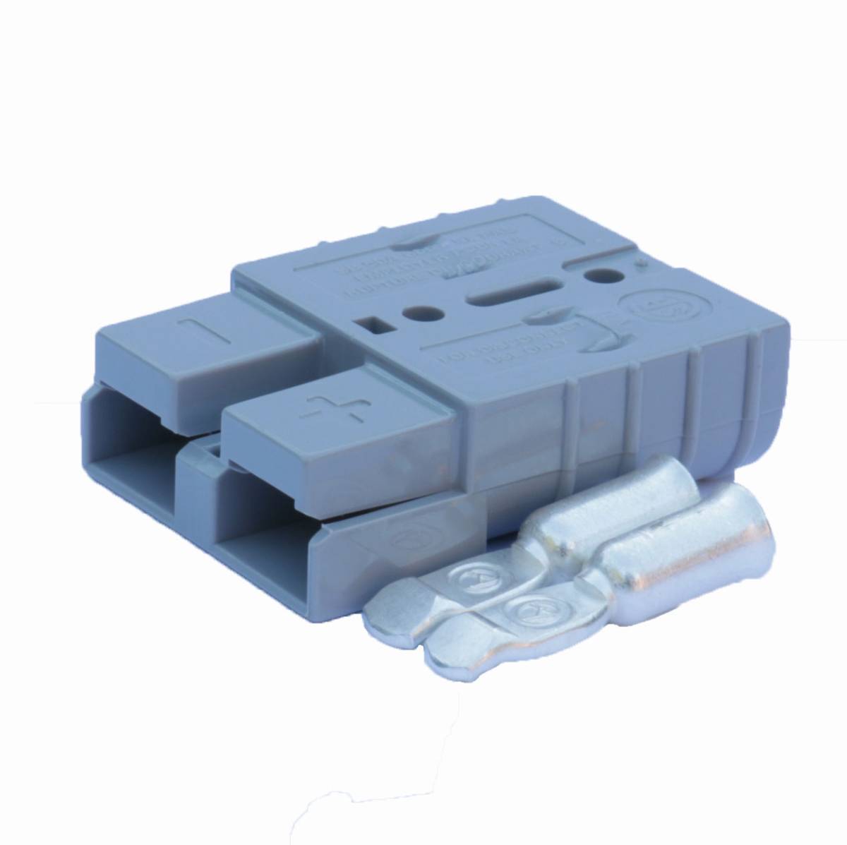 Anderson Flachstecker SB 50A grau, Stecker inkl. 2 Hauptkontakte, 36V (oder ähnlich Anderson)