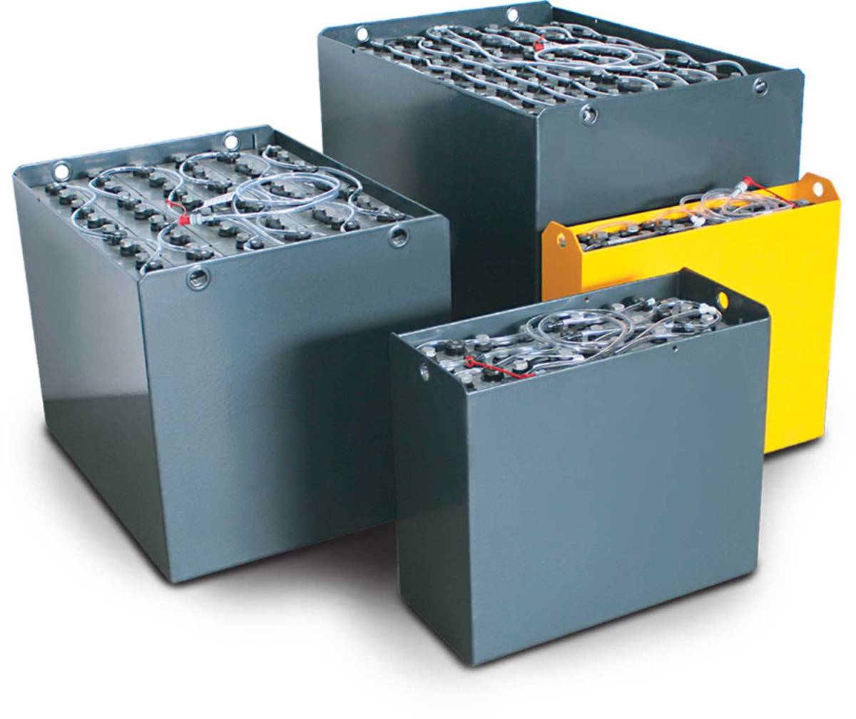 24V Gabelstaplerbatterie 3 PzS 465 Ah (797 * 210 * 783mm L/B/H) Trog 57034201 inkl. Aquamatik von Q-Batteries