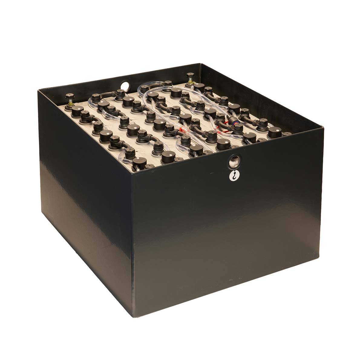 36V Gabelstaplerbatterie 4 PzS 240 Ah (615 * 564 * 396mm L/B/H) Trog 41379800 inkl. Aquamatik von Q-Batteries