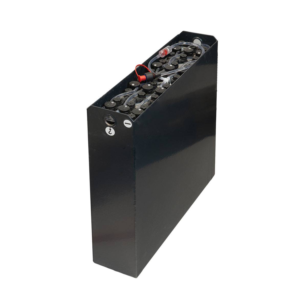 24V Gabelstaplerbatterie 2 PzB 150 Ah (643 * 153 * 595mm L/B/H) Trog 57304033 inkl. Aquamatik von Q-Batteries