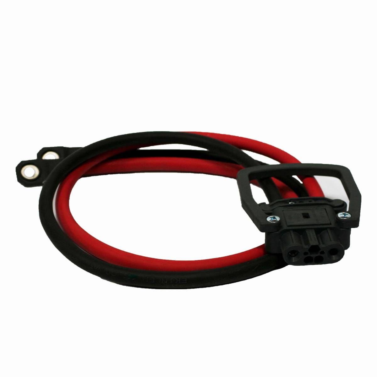 REMA Dose Euro Din 80A Kupplung 25mm² grau (mit Endableiter 1000mm)  