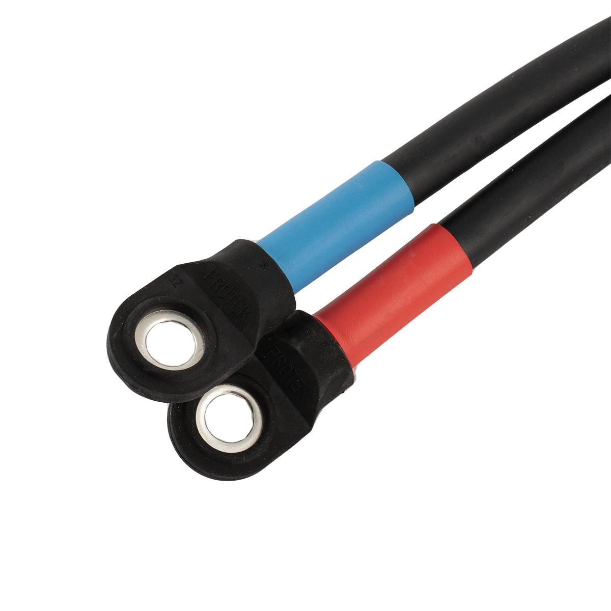 Q-Batteries Dose Euro Din 160A Kupplung 35mm² grau (mit Endableiter 1500mm) Griff fest mit Gehäuse verbunden, nicht geschraubt!