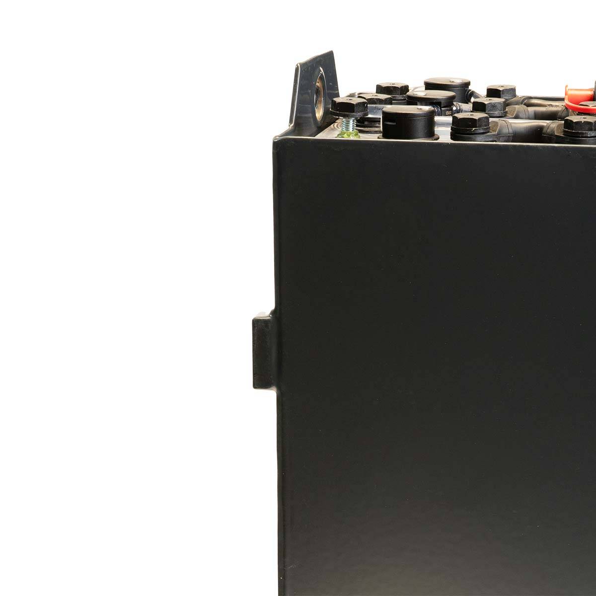 24V Gabelstaplerbatterie 4 PzB 300 Ah (643/673 * 243 * 568mm L/B/H) Trog 57314083 inkl. Aquamatik von Q-Batteries