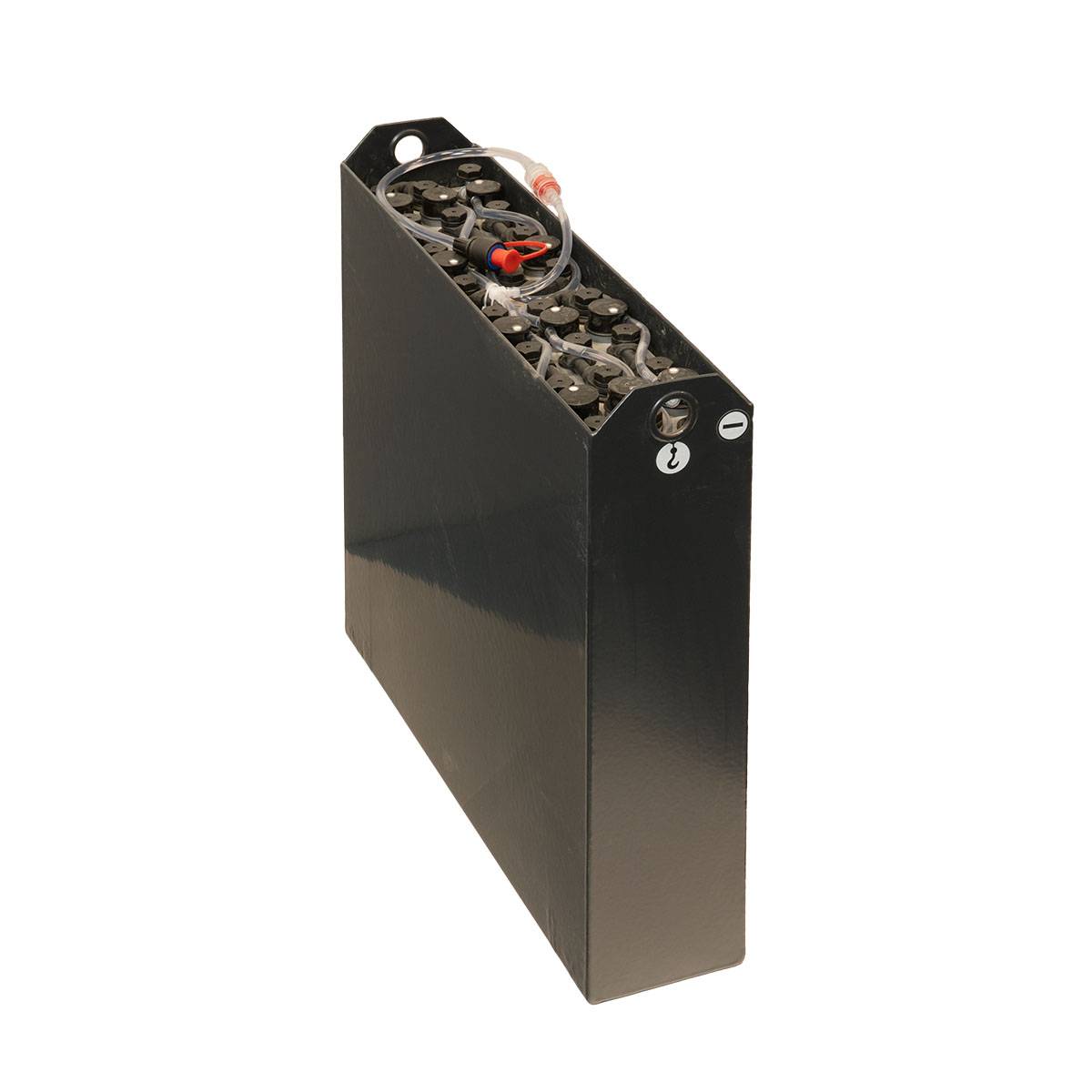24V Gabelstaplerbatterie 2 PzB 150 Ah (660 * 146 * 590mm L/B/H) Trog 57034165 inkl. Aquamatik von Q-Batteries