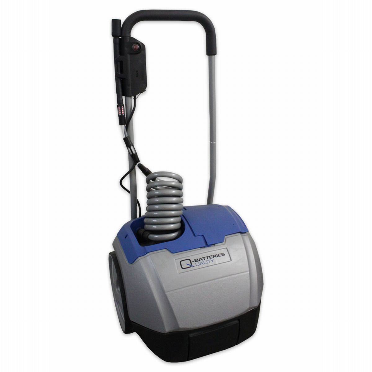 Aquamatik Trolley 26l mobiler Wasserwagen mit Pumpe für Batterien inkl. Ladegerät 230V