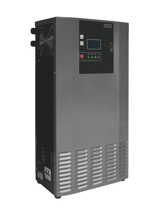 Q-Batteries energiesparendes Hochfrequenzladegerät GREEN6 48V 60A Nass by S.P.E.  ohne Netzstecker ohne Batteriestecker
