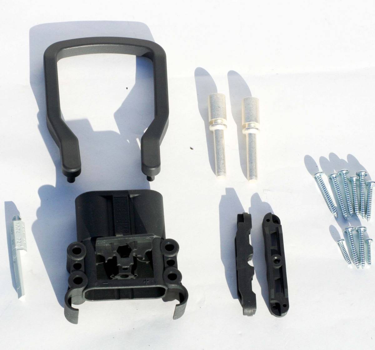 REMA Stekker Euro Din 160A 35mm² (Handgreep, Grijze codestift, Hoofdcontact, Trekontlasting)