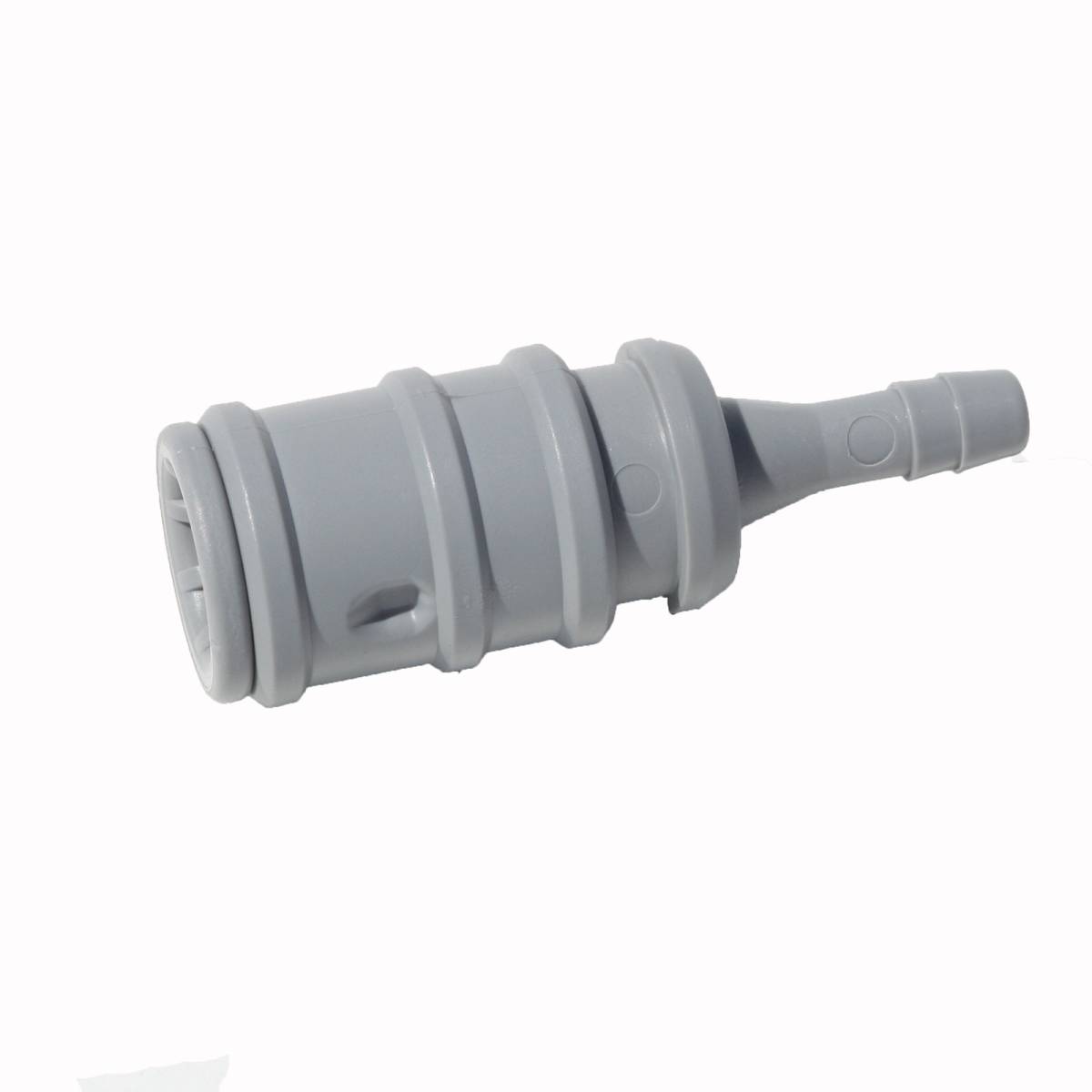 Aquamatik waterkoppeling 6mm grijs