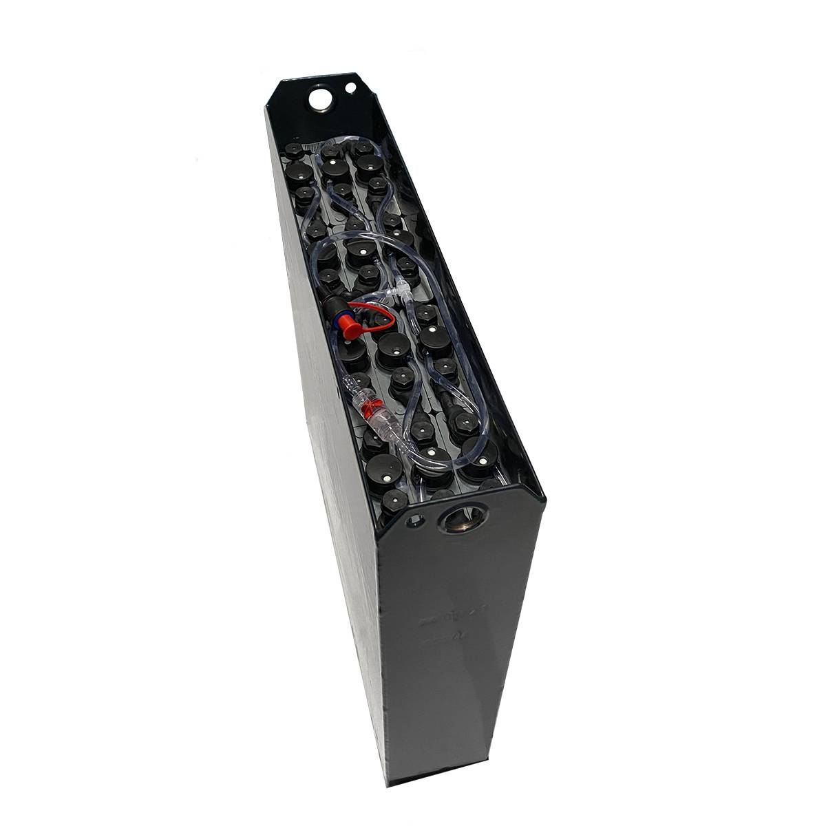 24V Gabelstaplerbatterie 2 PzB 150 Ah (655/660 * 145 * 682mm L/B/H) Trog 57034113 inkl. Aquamatik von Q-Batteries